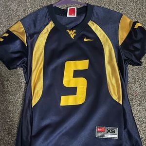 Size xs kids West Virginia jersey